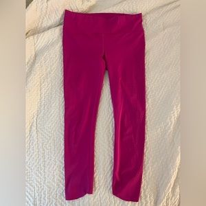 Athlete pink leggings